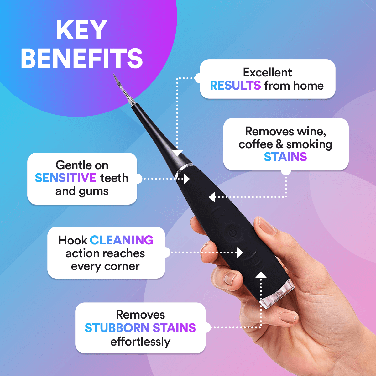 Ultrasonic Tooth Cleaner