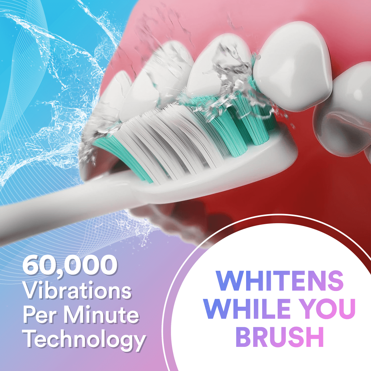6 in 1 Sonic Electric Toothbrush TT1