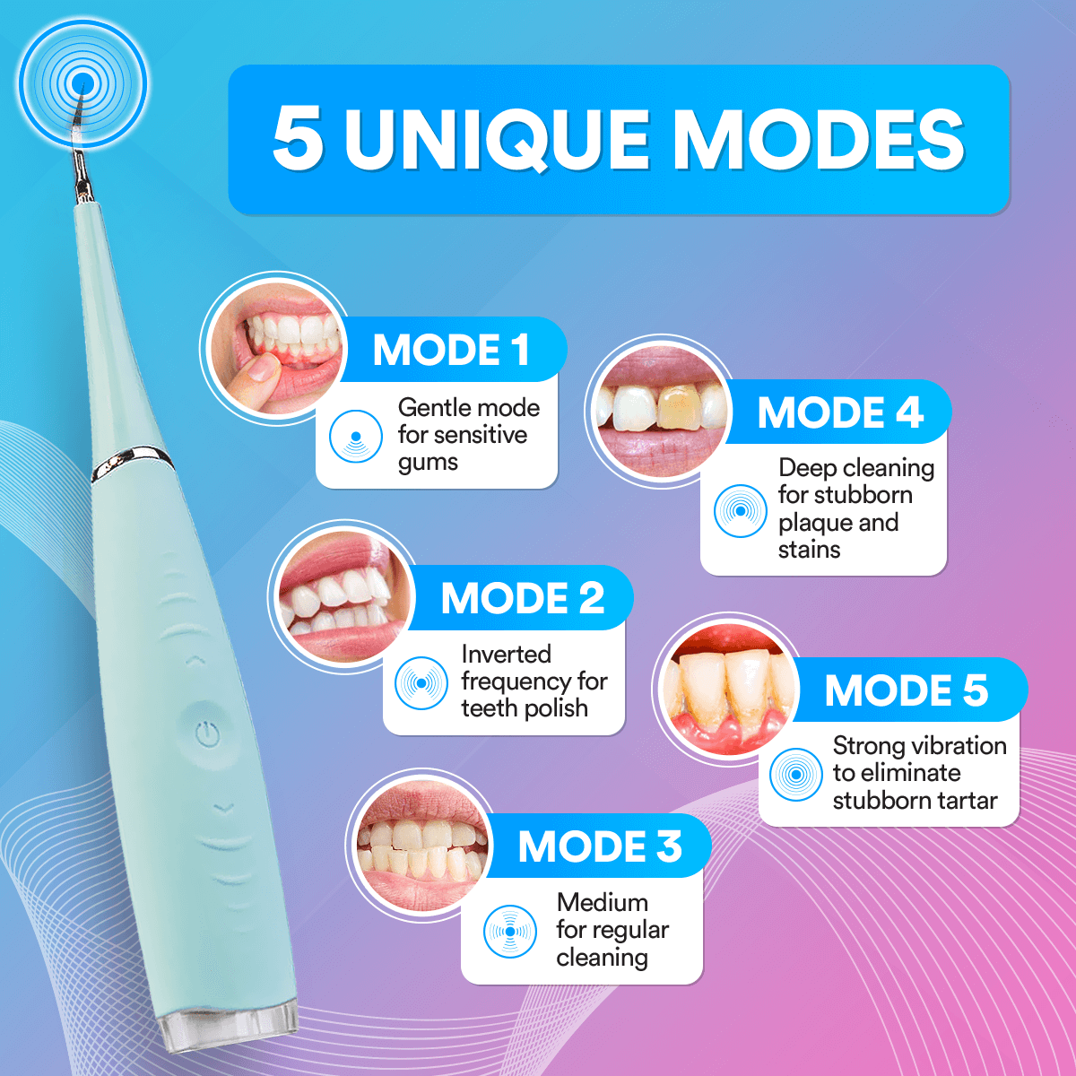 Ultrasonic Tooth Cleaner