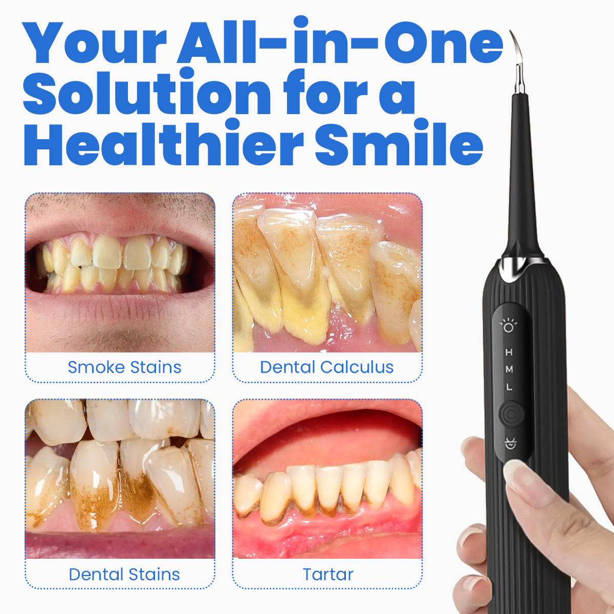 Ultrasonic Tooth Cleaner Pro TT1