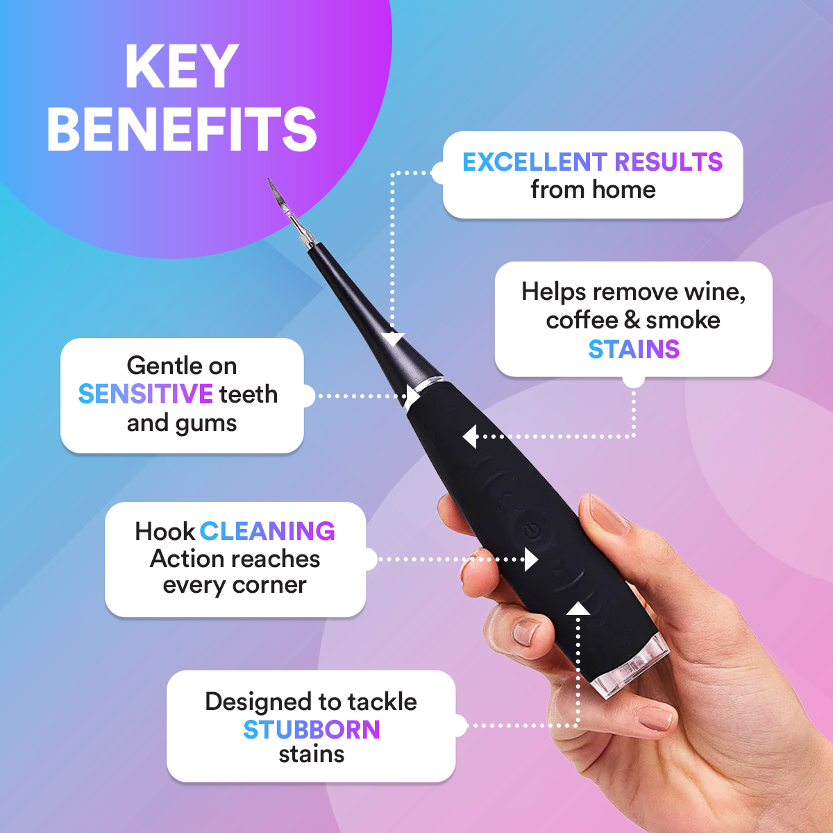 Ultrasonic Tooth Cleaner *BEST SELLER* TT1