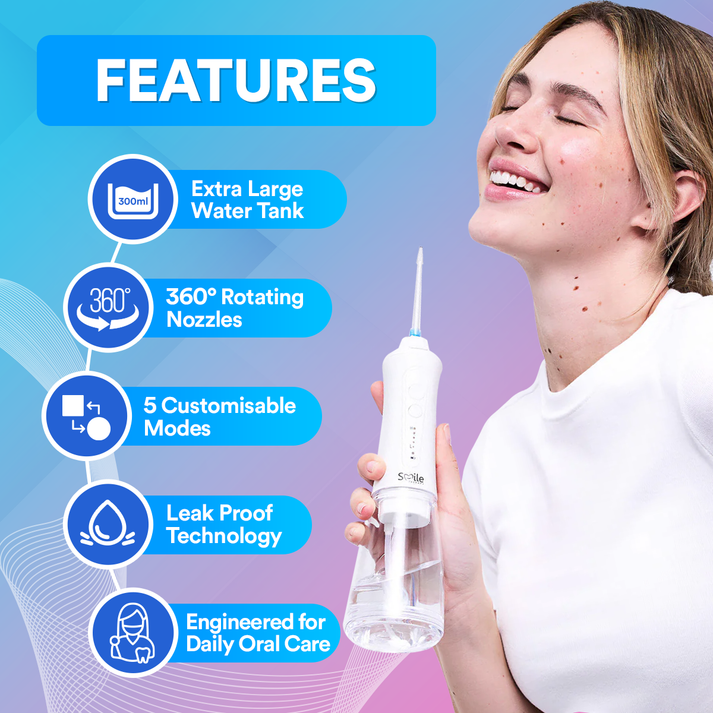 Dental Wireless 5-In-1 Water Flosser Pro DP1