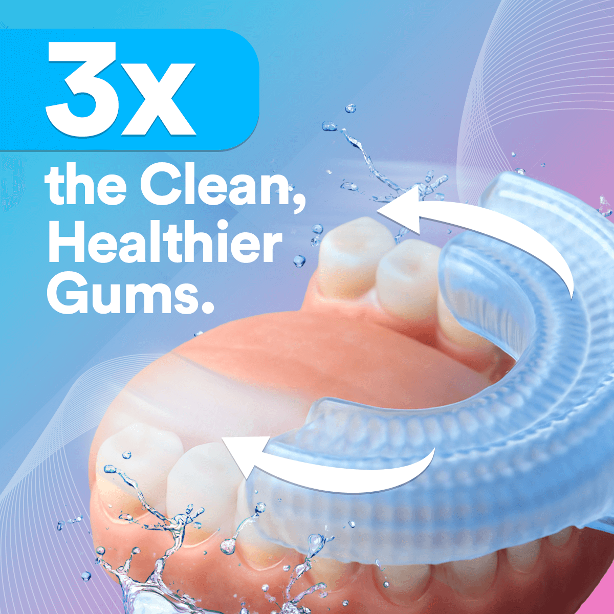 Adults Sonic Electric 360° U-Toothbrush Head