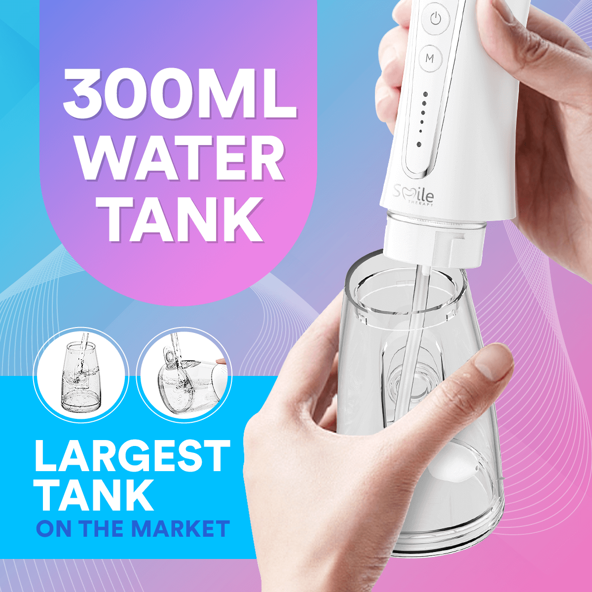 Dental Wireless 5-In-1 Water Flosser Pro DP1