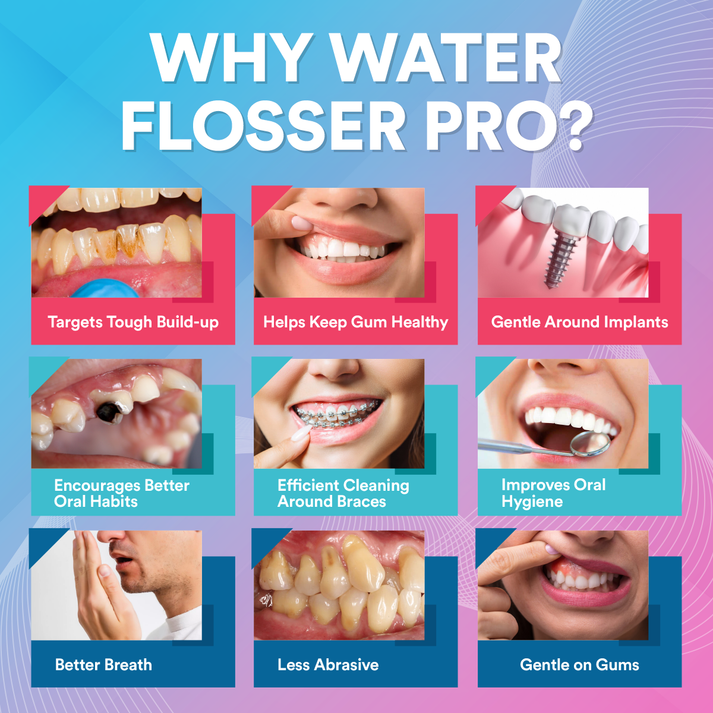 Dental Wireless 5-In-1 Water Flosser Pro DP3