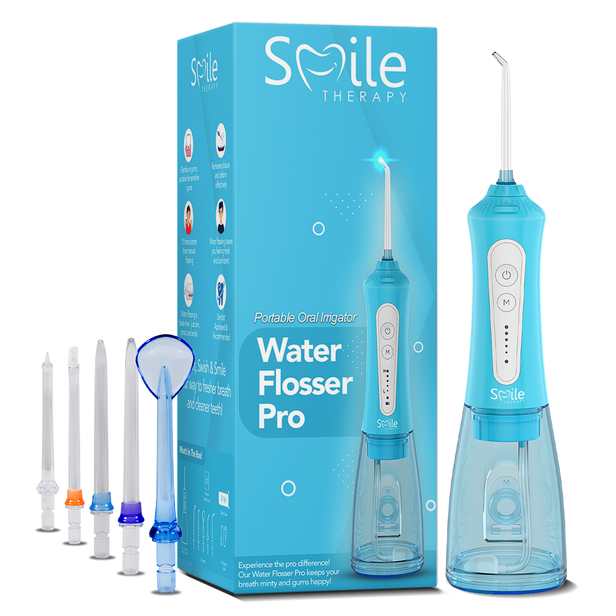 Dental Wireless 5-In-1 Water Flosser Pro DP4