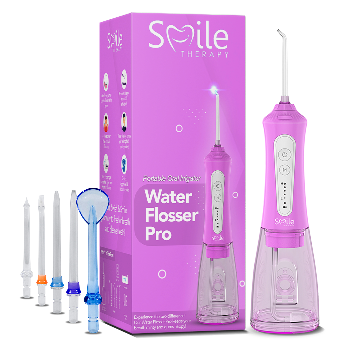 Dental Wireless 5-In-1 Water Flosser Pro DP4