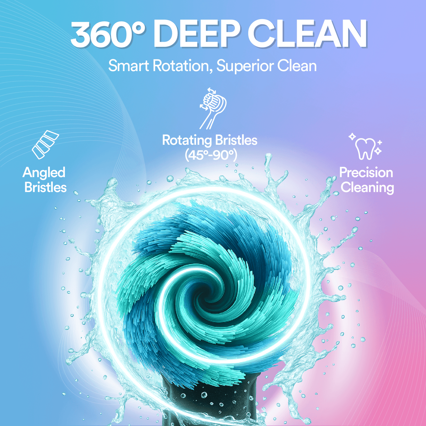 Oscillating 5-In-1 Electric Toothbrush