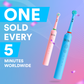 Oscillating 3-in-1 Kids electric toothbrush