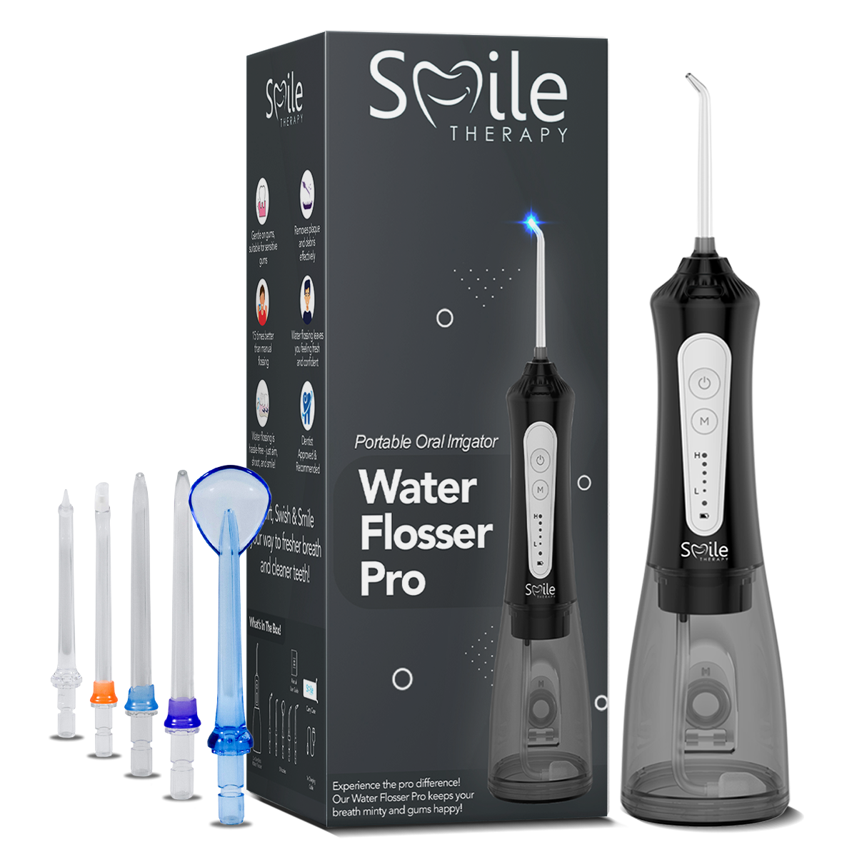 Dental Wireless 5-In-1 Water Flosser Pro DP4
